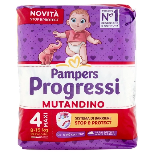 Pampers Progressi Mutandino Maxi 19 pz BRI1451503
