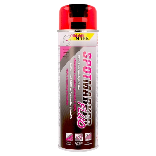 Vernice spray SPOTMARKER rosso da 0,5 L BRI1451794