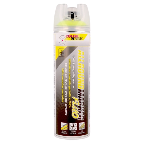 Vernice spray ALLROUNDMARKER 360° giallo da 0,5 L BRI1451799