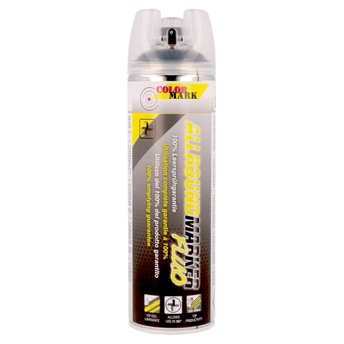 Vernice spray ALLROUNDMARKER 360° nero da 0,5 L BRI1451831