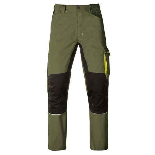 Pantalone kavir olive green/nero s BRI1452930