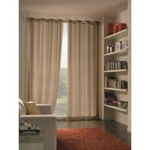 Tenda d'arredo TENDA LONDON TORTORA con ANELLI BRI1457092