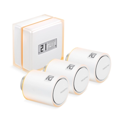 Termostato Kit Termostato Intelligente + 3 Valvole Agiuntive a pile BRI1457144