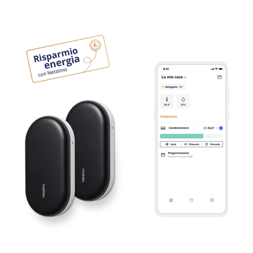 Sensore controllo intelligente Controllo Intelligente di Climatizzatore Pack x2 per climatizzatore, ad infrarossi BRI1457147