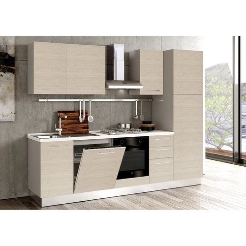 Blocco cucina L270 x P60 x H216 cm BRI1458781