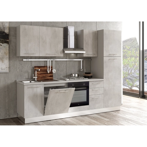 Blocco cucina L270 x P60 x H216 cm BRI1458847