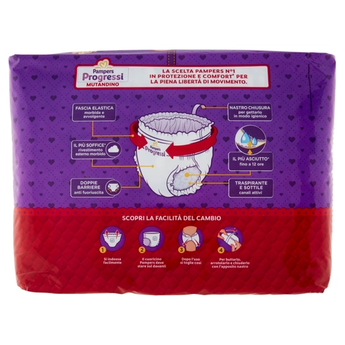 Pampers Progressi Mutandino Junior 34 pz BRI1460788