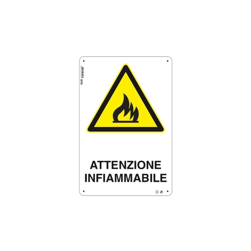 Cartello di pericolo in PVC BRI1464946