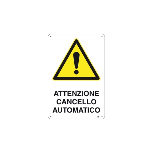 Cartello di pericolo in PVC BRI1464948