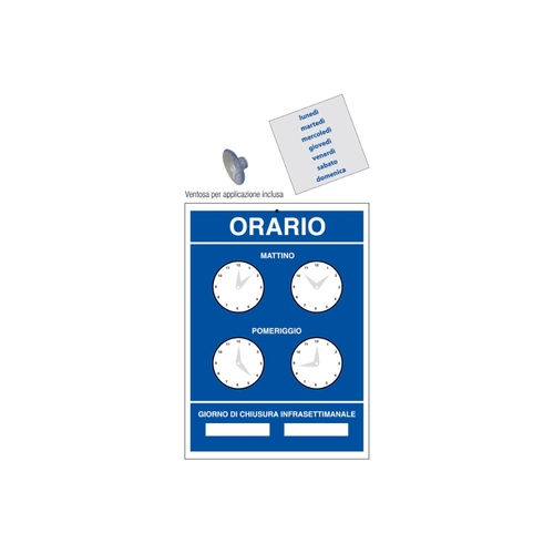 Targa di informazione in PVC BRI1464956