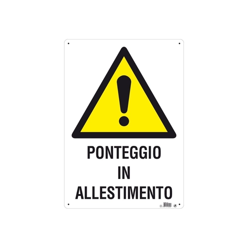 Cartello di pericolo in PVC BRI1464983