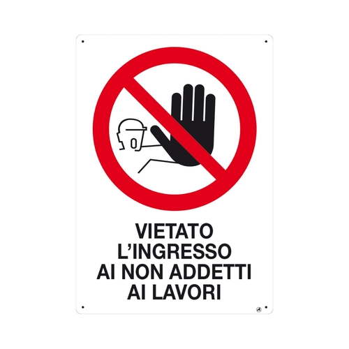 Cartello di divieto in PVC BRI1464984