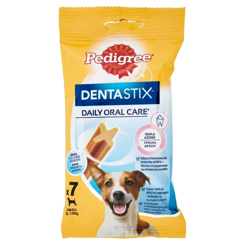 Dentastix Snack per igiene orale Cane Piccolo 7 Pezzi 110g BRI1473768