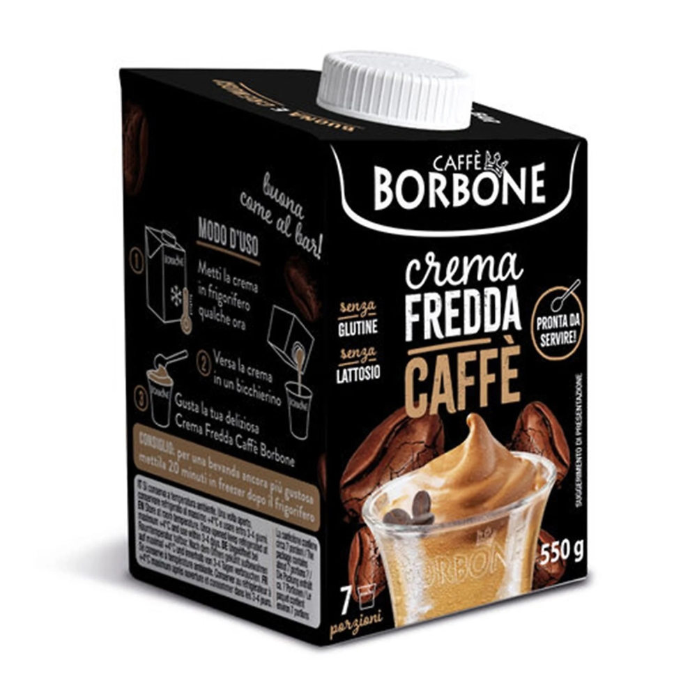 Borbone  BORBONE CREMA FREDDA CAFFE C/LATTE UHT S/LATTOSI
