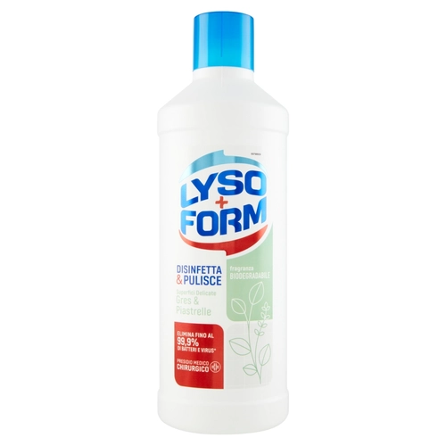 Lysoform Protezione Disinfetta & Pulisce Superfici Delicate Gres & Piastrelle 1100 ml BRI1474613