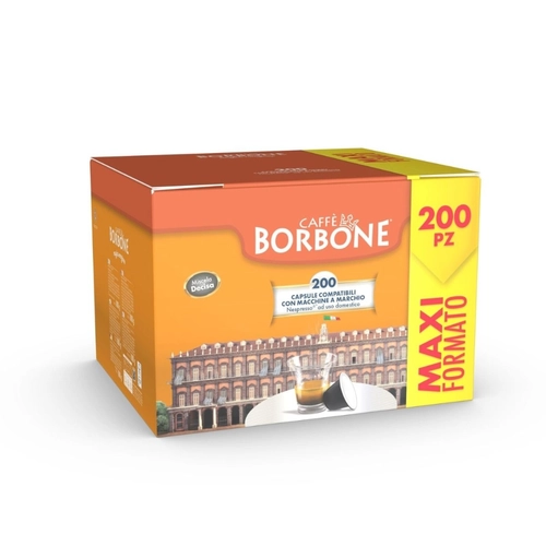 Capsule compatibili Decisa nera 200pz 5 g BRI1475461