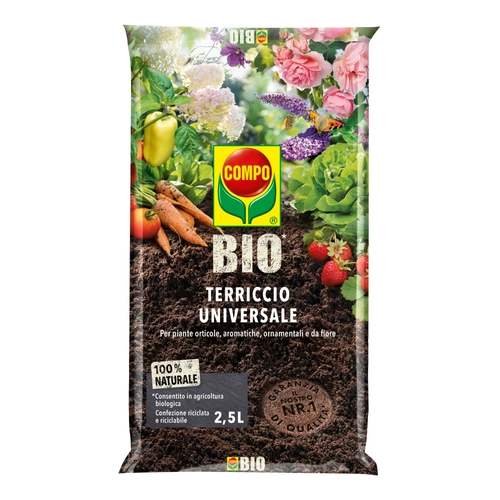 Terriccio Terriccio Bio Universale 2,5L per tutti i tipi di piante BRI1479048