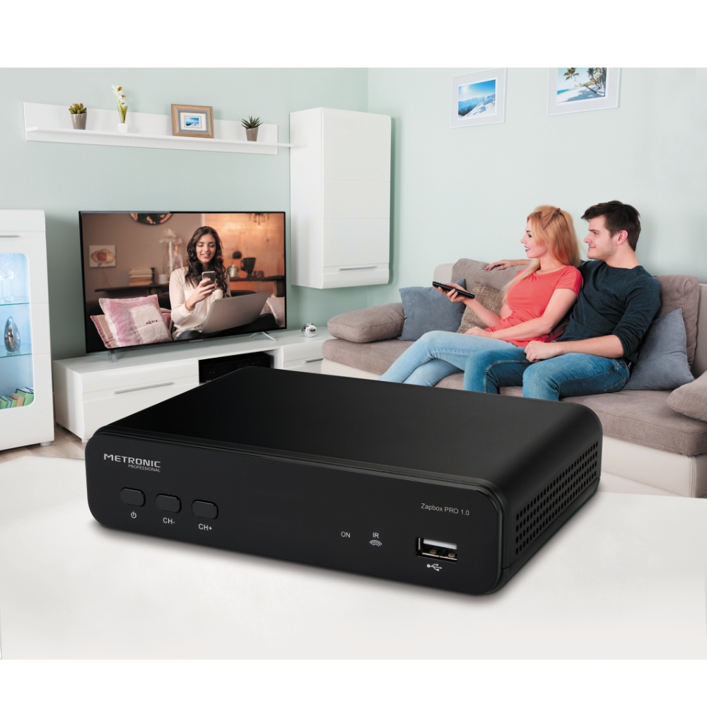 No Brand DECODER DIGITALE TERRESTE HEVC CON TELEC