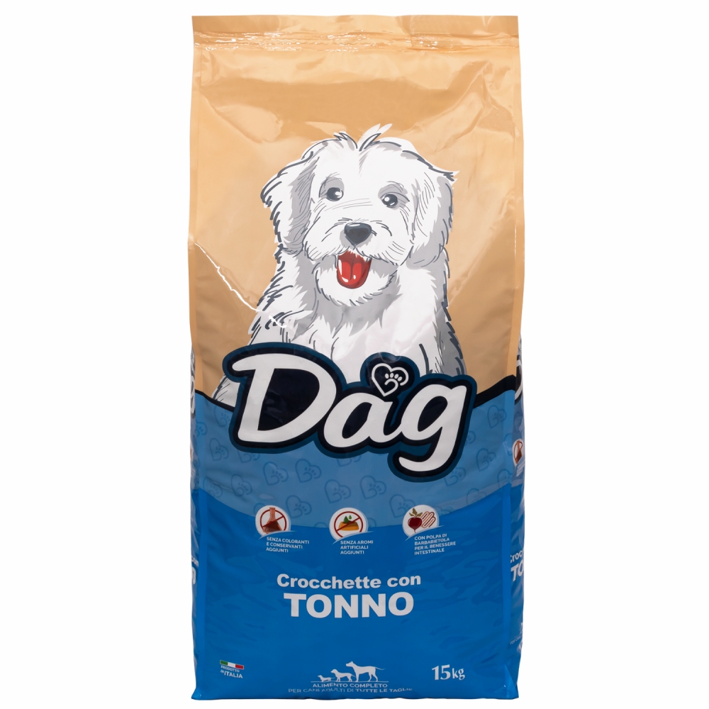 DAG DAG DOG ALL BR 15KG TON 106708
