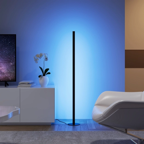 Piantana TENDO PIANTANA LED ANCHE RGB EFFETTO RAINBOW CON PORTA USB CON EFFETTO SONORO CON TELECOMANDO MULTIFUNZIONE H. 115CM BRI1495994