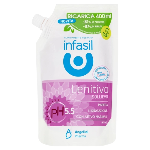 infasil pH Specialist 5.5 Intimo Lenitivo Sollievo Ricarica 400 ml BRI1497829
