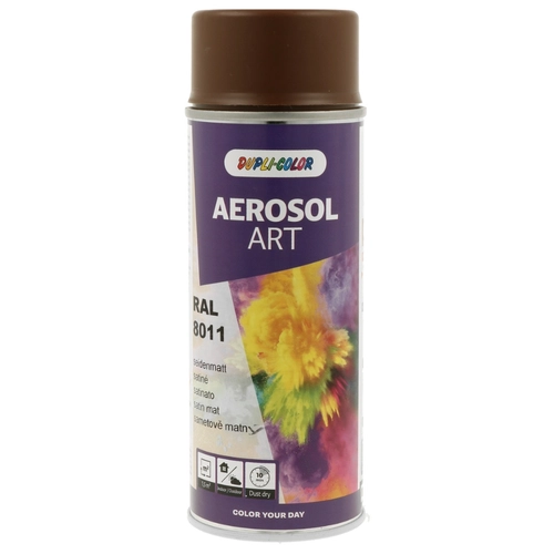 Vernice spray AEROSOL ART RAL 8011 SA MARRONE NOCE marrone da 0,4 L BRI1500359