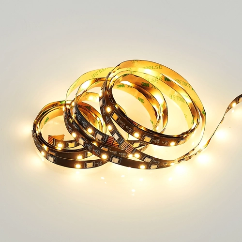 Striscia LED GRIP STRISCIA LED ANCHE RGB CON TELECOMANDO MULTIFUNZIONE TAGLIABILE L. 3 METRI, 10,5 W BRI1506916