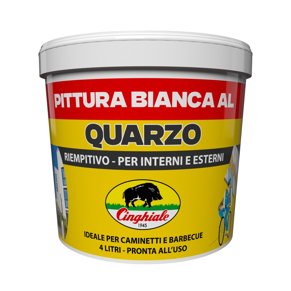 Image of CINGHIALE Idropittura Quarzo 4L014