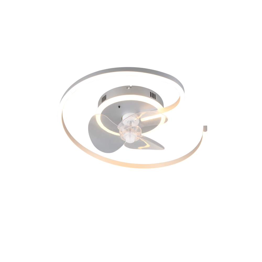 TRIO PLAFONIERA VENTILATORE LUNDQVIST LED