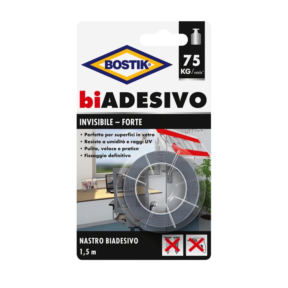 Image of Bostik Nastro biADESIVO invisibile014