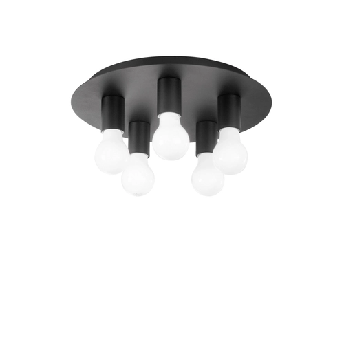 Plafoniera STRIKE-PL5 NERO BRI1514034