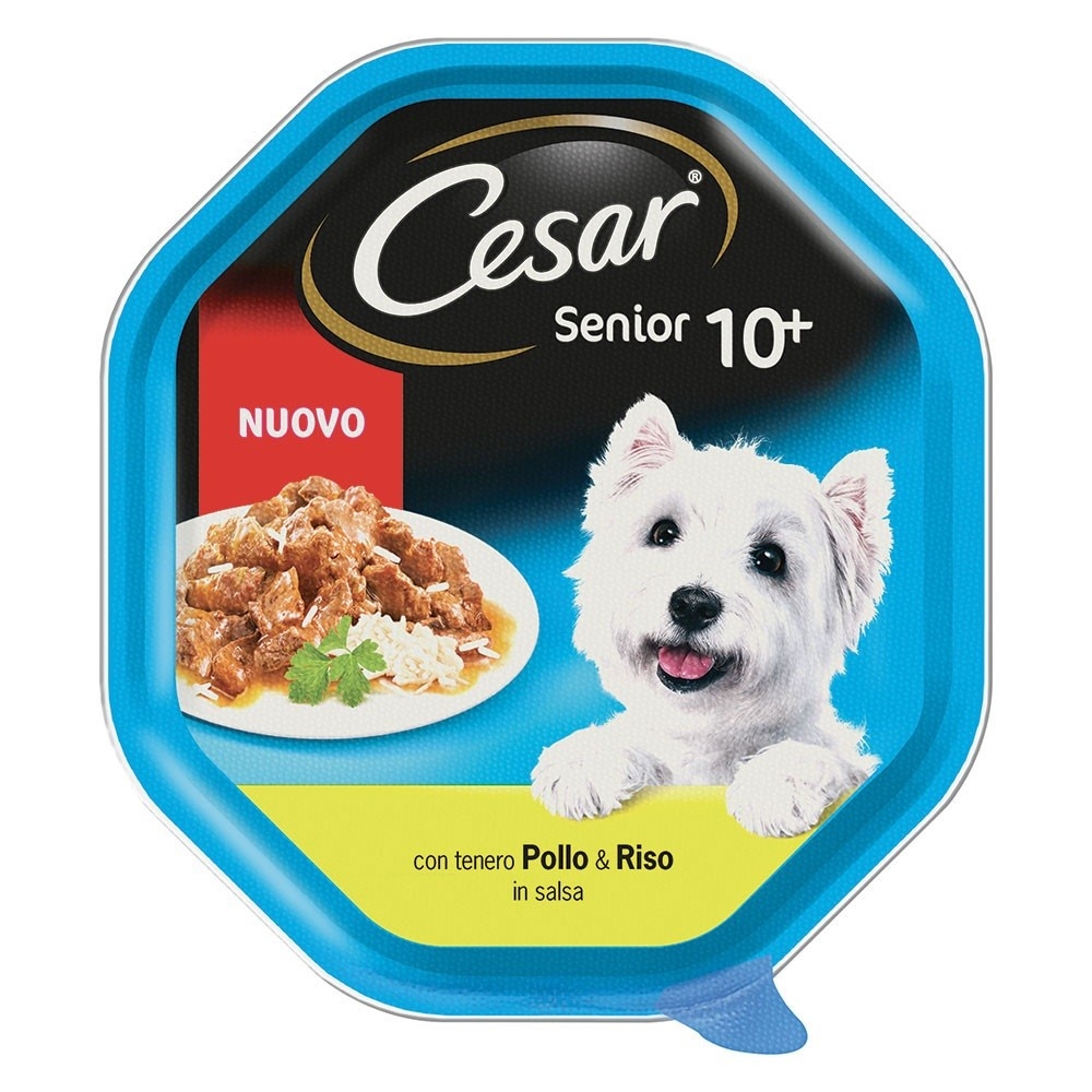 Cesar Cesar Senior 10+ Pollo e Riso 85 gr.