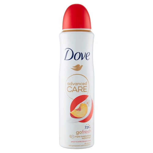 Dove advanced Care go fresh peach & white blossom scent anti-perspirant 150 ml BRI1516994