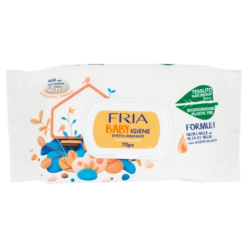 Salviette Baby Igiene Effetto Idratante Azione Nutritiva 72pz BRI1517939