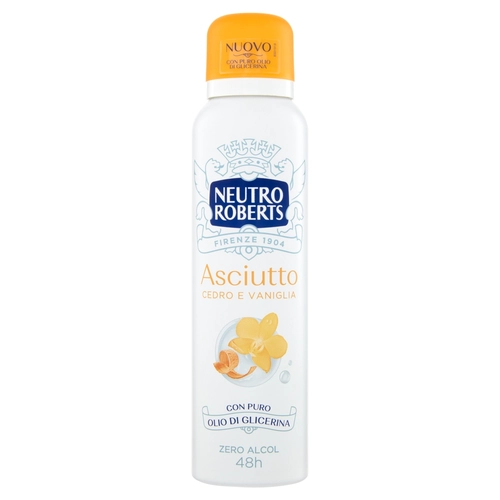 Neutro Roberts Asciutto Cedro e Vaniglia 150 ml BRI1517968