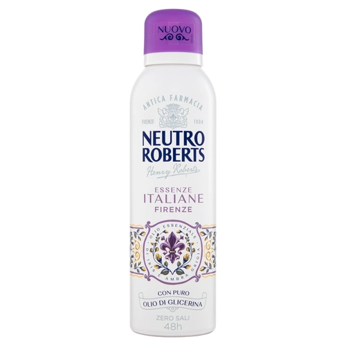 Neutro Roberts Essenze Italiane Firenze Olio Essenziale di Iris e Ambra Grigia 200 ml BRI1517978