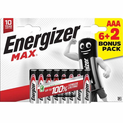 Pila Energizer Max AAA formato ministilo AAA
 BRI1518061
