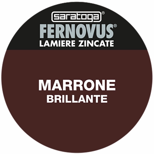 Smalto antiruggine FERNOVUS 750 ml LAMIERE ZINCATE MARRONE da 0.75 L BRI1518345