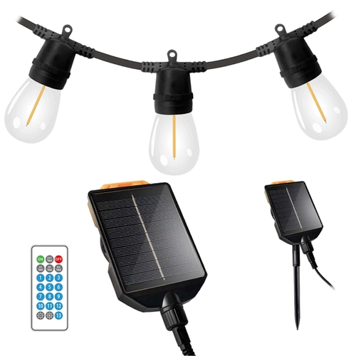 Stringa LED CATENA LUMINOSA SOLARE 10 LUCI 5 M CON GIOCHI DI LUCE, 5 W BRI1520946