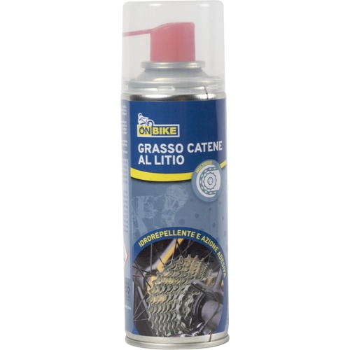 Borraccia grasso catene al litio spray 200ml in acciaio BRI1521036