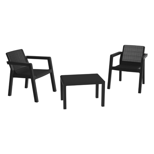 Set Riviera 2 posti in polipropilene BRI1521379
