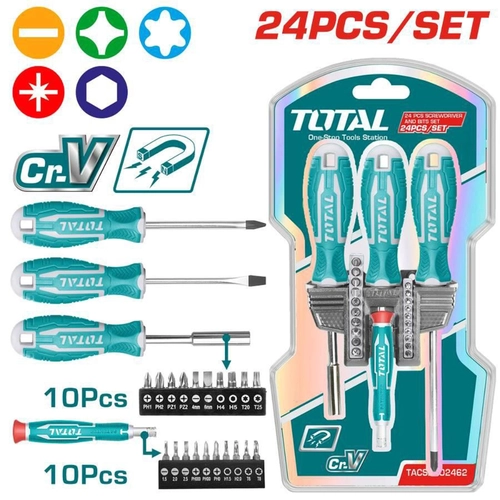 Set cacciaviti e punte 24 pezzi BRI1521730