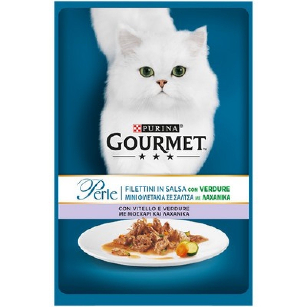 Gourmet Gourmet Perle 85 Gr Vitello e Verdure