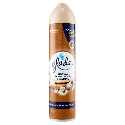 Glade® Spray, Profumatore per Ambienti, fragranze assortite Mughetto, Sandalo, Ocean Adventure 300ml BRI1522678