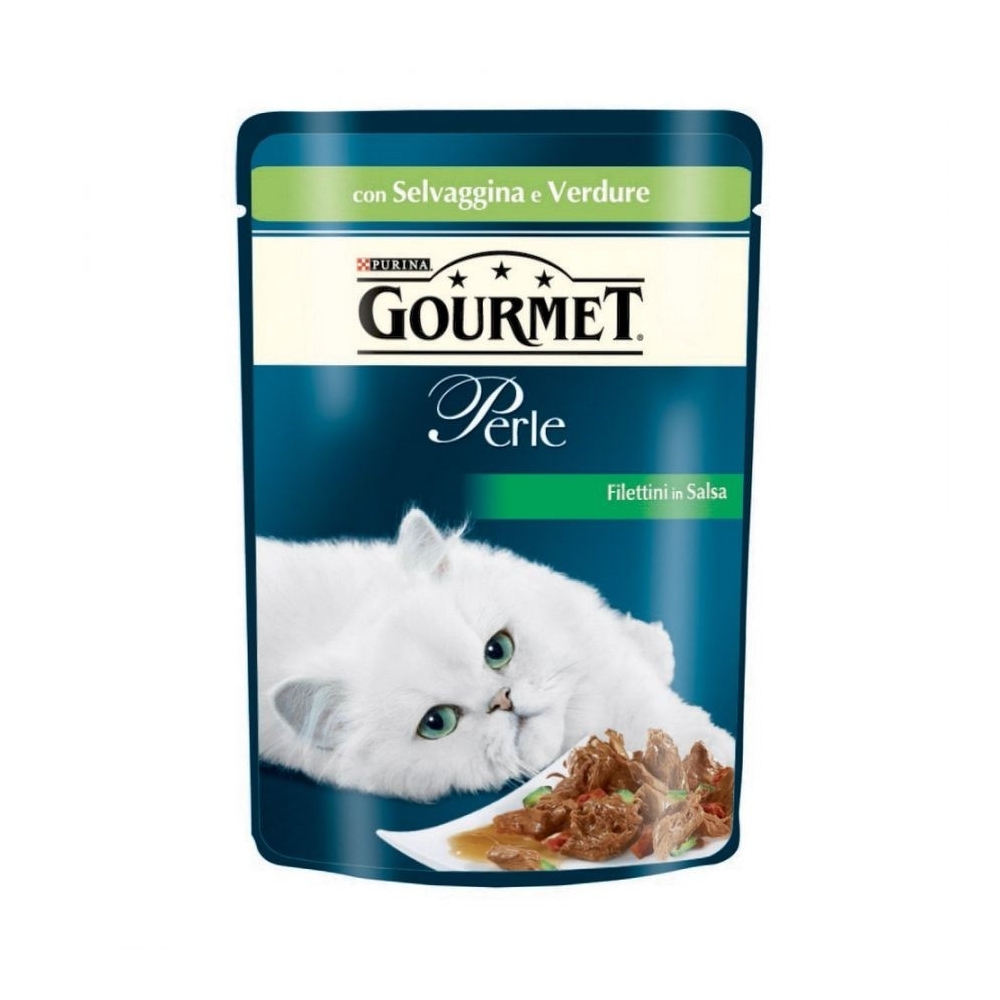 Gourmet Gourmet Perle 85 Gr Selvaggina e Verdure