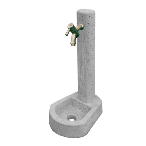 Fontana a colonna colore bianco BRI1522765