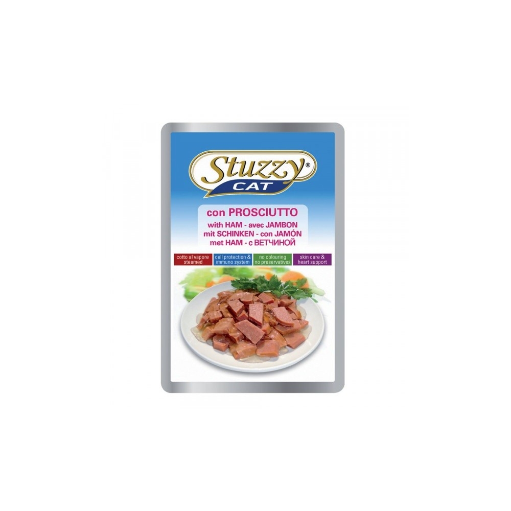 Stuzzy Cat Stuzzy Pouch 100 gr Prosciutto