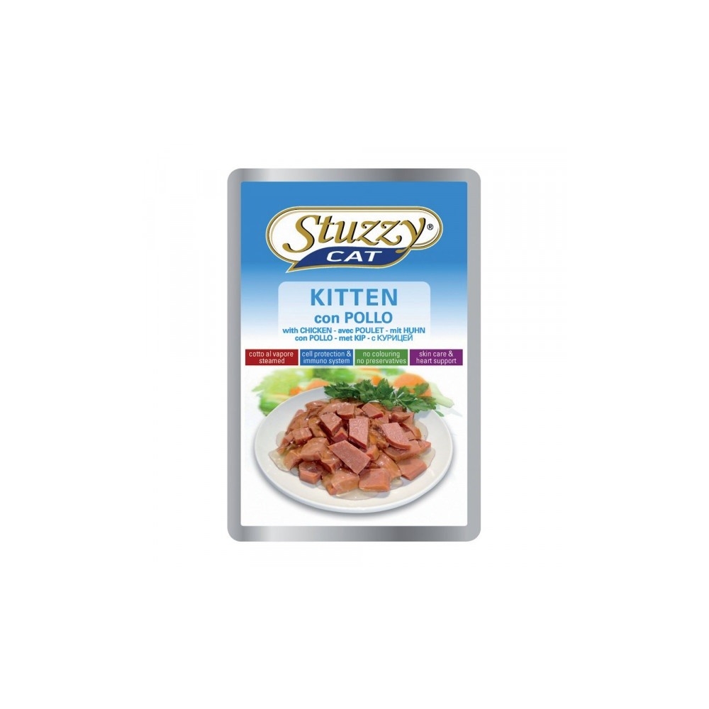 Stuzzy Cat Stuzzy Pouch 100 gr Kitten Pollo