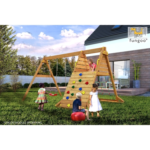 Parco giochi SPIDER KING L364 x P252 x H210 cm BRI1523071