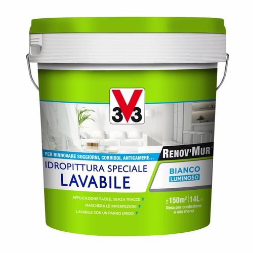 Idropittura murale bianca 14L BRI1523171